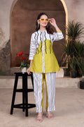 Digital Printed Magic Slub Co-Ord Set for Women