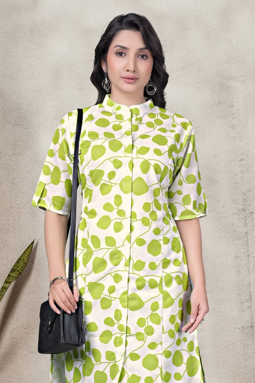 Women's Digital Print Rayon Co-Ord Set
