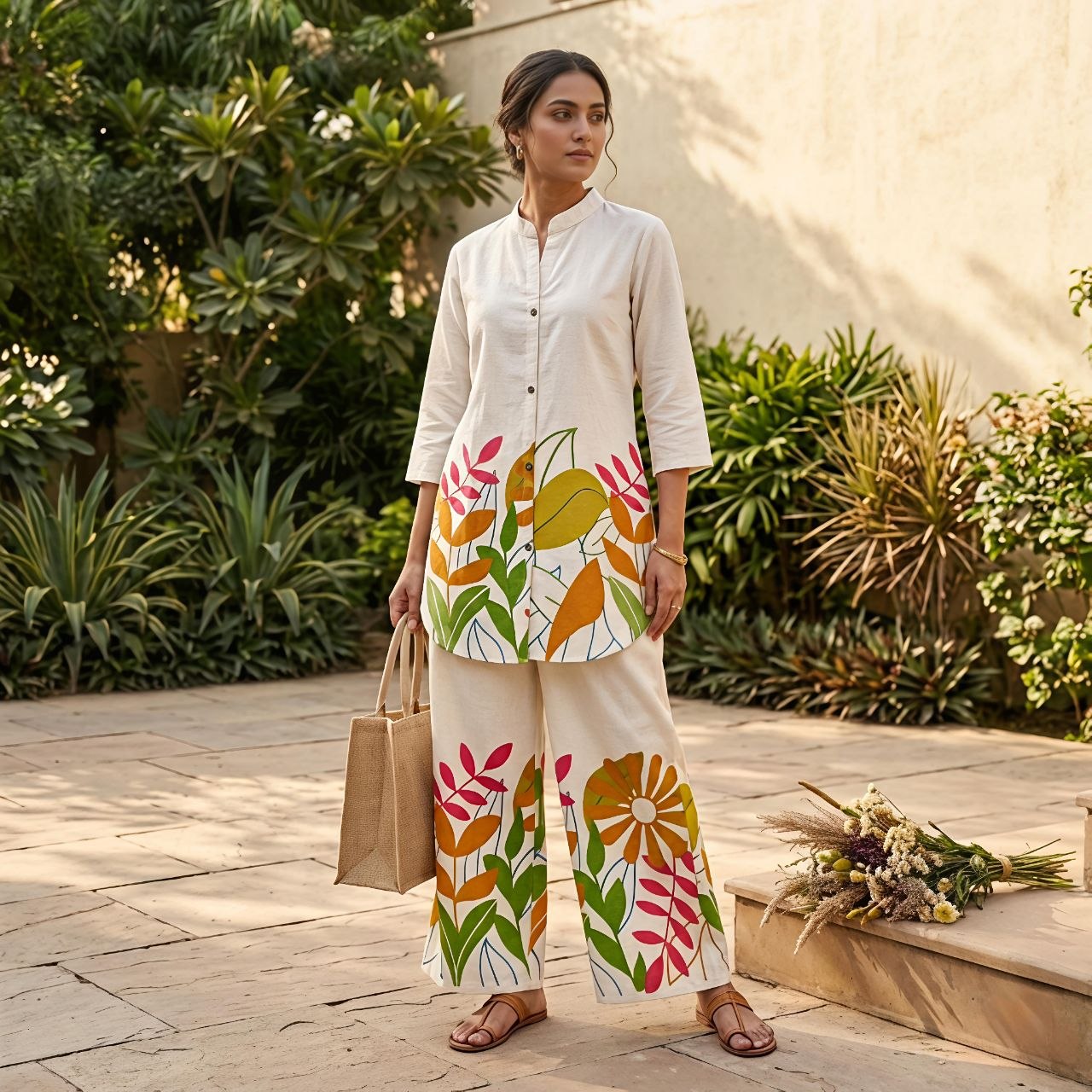 Women's Cotton Flex Summer Co-Ord Set