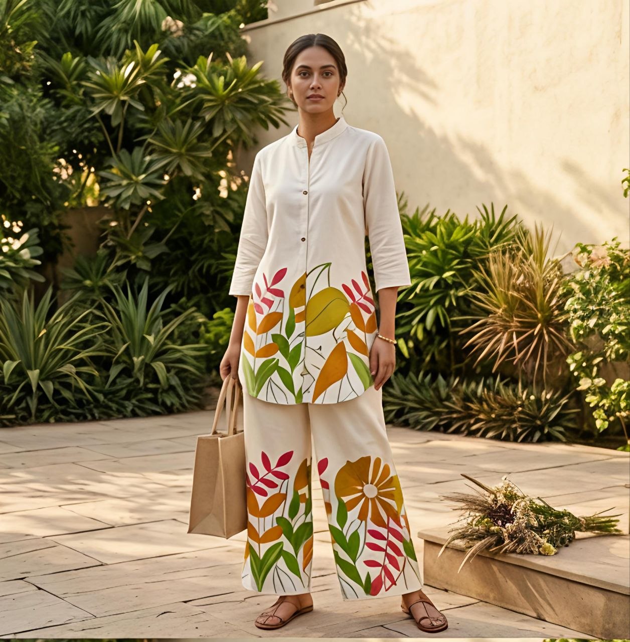 Women's Cotton Flex Summer Co-Ord Set