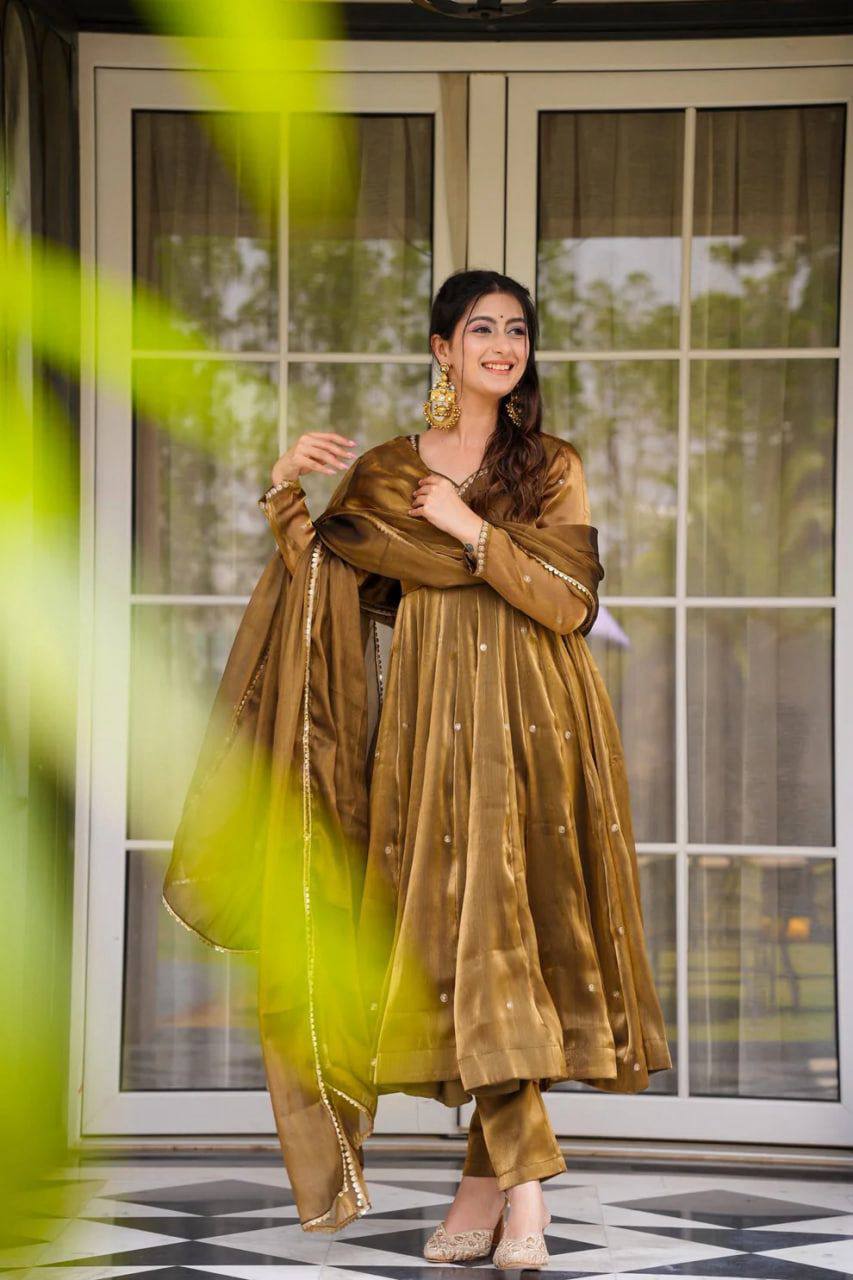 Women's Jimi Choo Straight Kurta Set with Pant and Dupatta