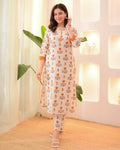 Printed Rayon 16kg Straight Kurta with Pant Set
